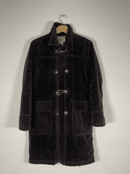 Vintage 90's Diesel Corduroy Toggle Coat (Size: M) Made in Italy