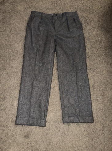 Vintage Ralph Lauren Cashmere Wool Dress Pants grey