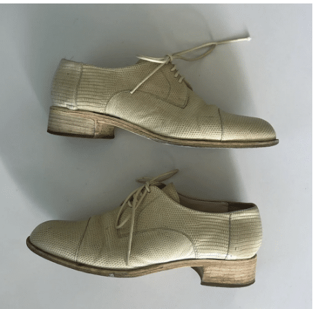 Jil Sander beige oxfords