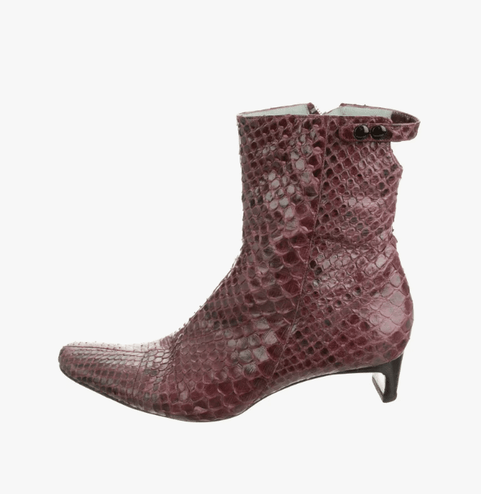 Sigerson MorrisonSnakeskin Animal Print Boots
