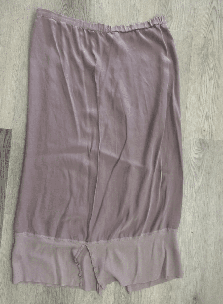 vintage DIGBYS 100% pure silk midi Slip skirt Y2K minimalism